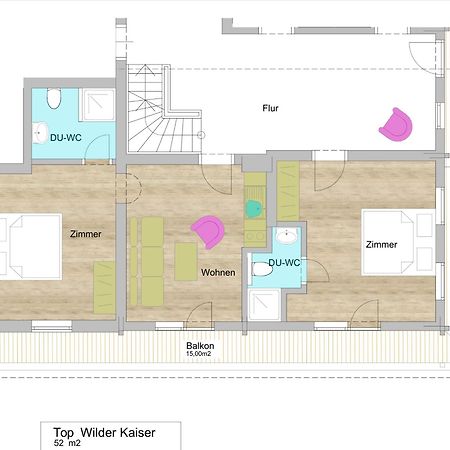 Appartement Oberlacken Sankt Johann in Tirol Exteriér fotografie